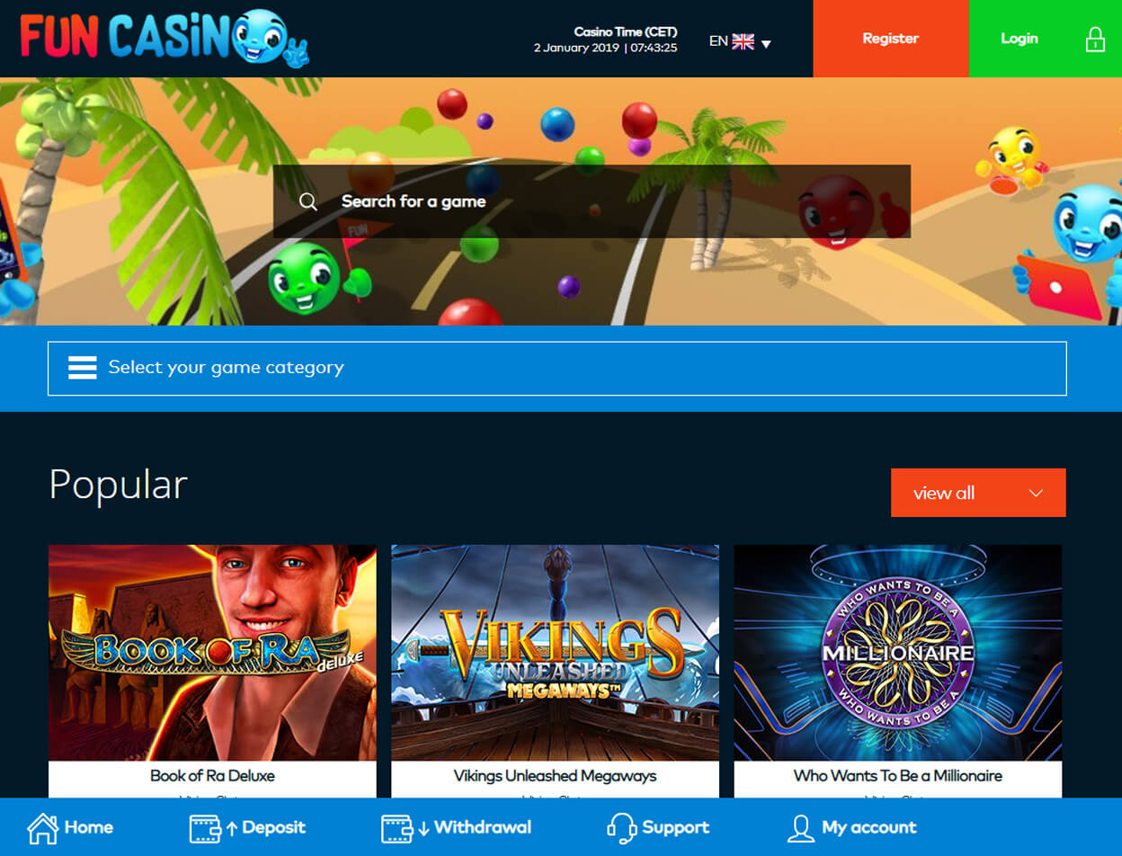 Fun Casino Screenshot 1