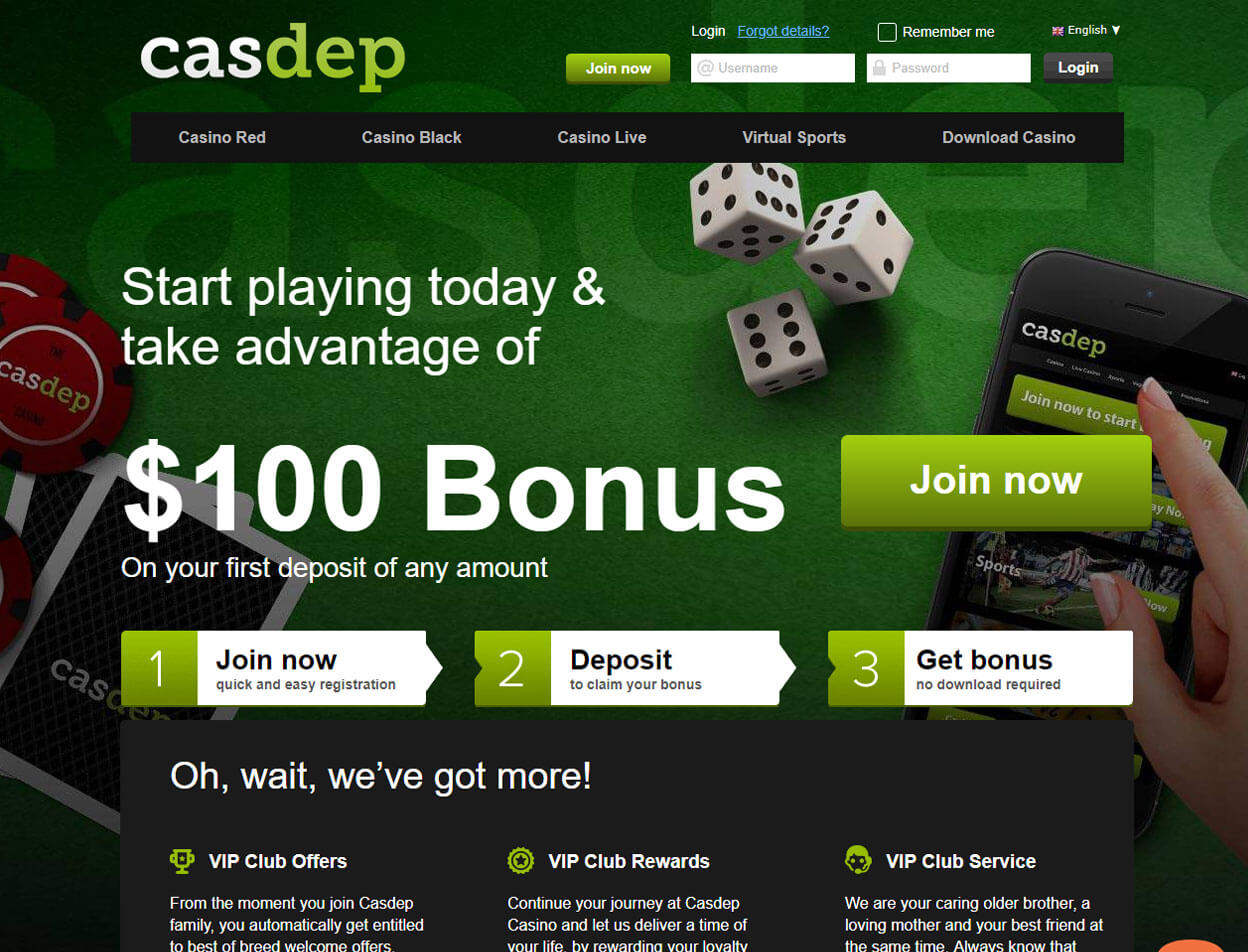 Casdep Casino Screenshot 1