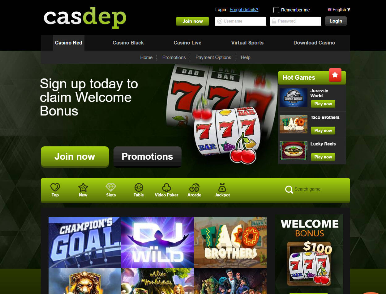 Casdep Casino Screenshot 2