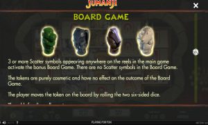 Jumanji Board Game feature