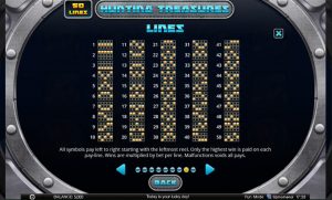 Hunting Treasures game feature