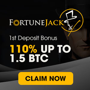 FortuneJack 1st Deposit Bonus